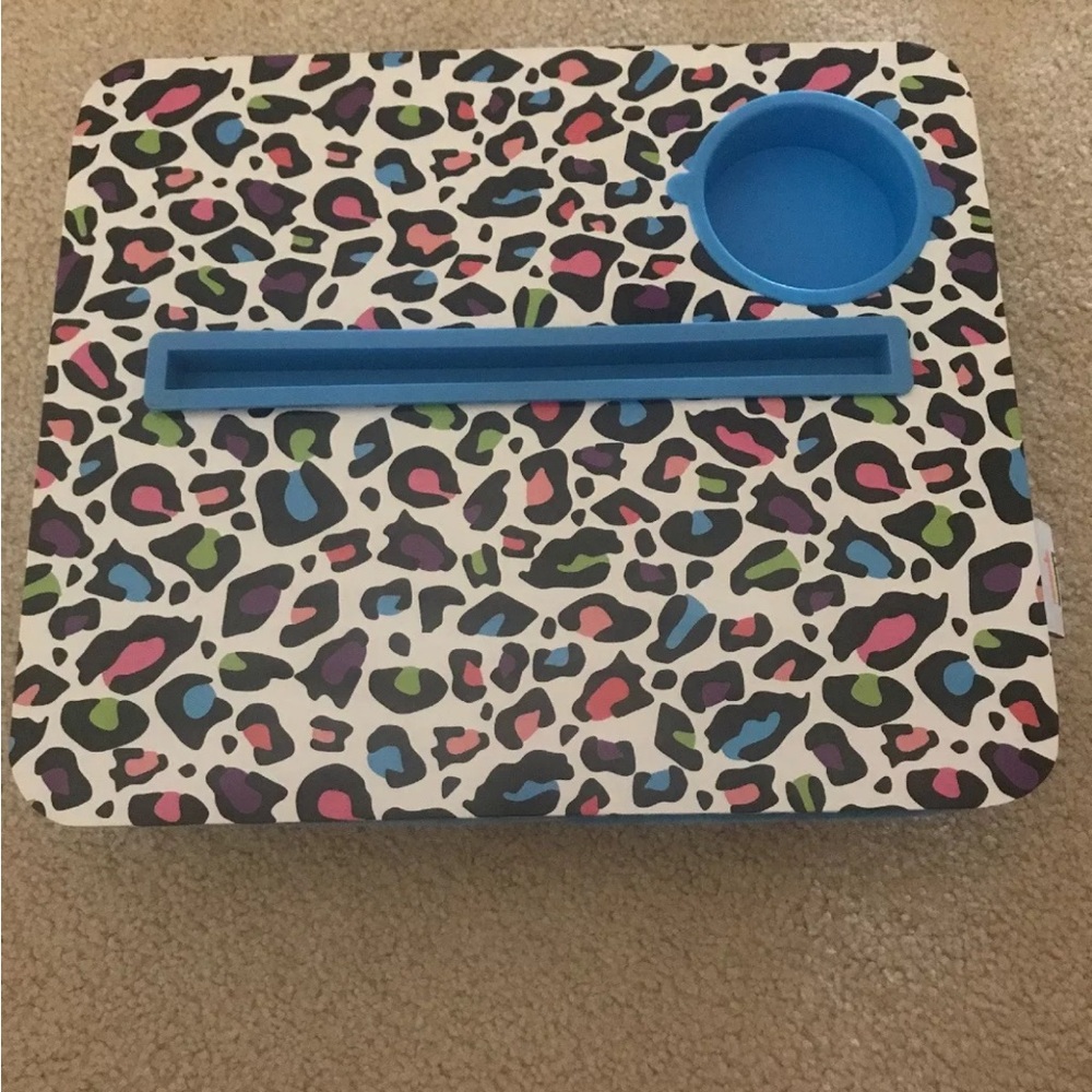 New Kids Travel Lap Desk with Cup Holder & IPad Slit